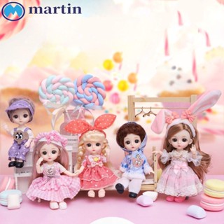 Martin ตุ๊กตาเจ้าหญิง Bjd 3d 1/12 16 ซม. 13 ข้อต่อ Diy สําหรับแต่งหน้า