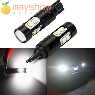 Mayshow ไฟตัดหมอก T10 50W COB สว่างมาก สําหรับรถยนต์ 2 ชิ้น ต่อชุด