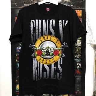 เสื้อยืดแขนสั้น ผ้าฝ้ายแท้ พิมพ์ลาย Guns and Roses Guns and Roses B-2