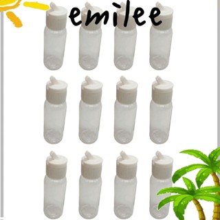 Emilee ขวดเปล่า แบบฝาพับ 1 ออนซ์ 30 มล. 12 ชิ้น