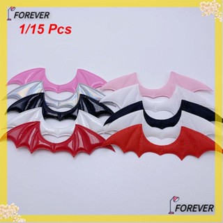 Forever ปีกค้างคาวปีกค้างคาวปีศาจ 14.5 * 4 ซม. เครื่องประดับฮาโลวีน DIY 1/15 ชิ้น