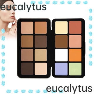 Eucalytus1 พาเลทบลัชออน คอนซีลเลอร์ เนื้อครีม 12/16 สี กันน้ํา ติดทนนาน