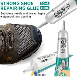 60ml Super Strong กาวซ่อมรองเท้า Shoemaker กันน้ำ Universal Strong โรงงานรองเท้าพิเศษกาวซ่อมรองเท้าหนัง MOLISA MOLISA