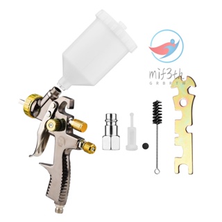 LVLP 1.8mm Air Spray  Kit 600cc Fluid Cup Gravity Feed Air Paint Sprayer Mini Handheld 360-degree Paint Spraying  for Car Repair Furniture Surface Wall Painting DIY Models