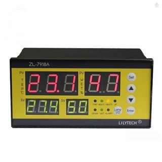 Zot ZL-7918A เครื่องฟักไข่อัตโนมัติ ควบคุมอุณหภูมิ ความชื้น อเนกประสงค์ XM-18