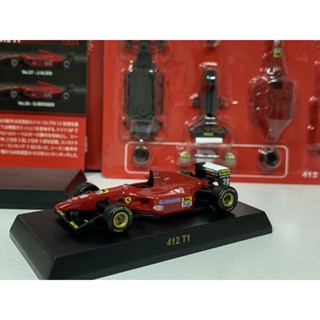 โมเดลรถยนต์ Kyosho 1:64 Ferrari 412 T1 Formula 28 Borg 1994 F1 ของเล่นสําหรับเด็ก