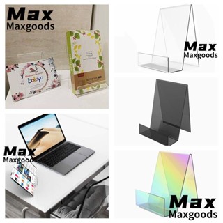 Maxg ขาตั้งหนังสือ อะคริลิค 4 นิ้ว x 6 นิ้ว DIY 4 นิ้ว x3 นิ้ว