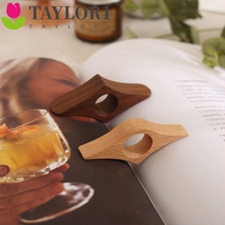 Taylor1 ที่คั่นหนังสือ แบบไม้ สไตล์เรโทร สําหรับเด็ก และผู้ใหญ่