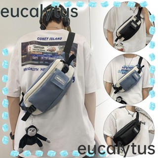 Eucalytus1 กระเป๋าสะพายข้าง กระเป๋านักเรียน แนวสตรีท สําหรับผู้หญิง