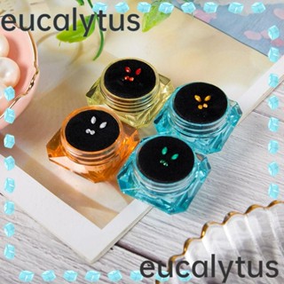 Eucalytus1 อัญมณีฟันปลอม หลากสี สําหรับตกแต่งฟันปลอม 4 ชิ้น ต่อกล่อง