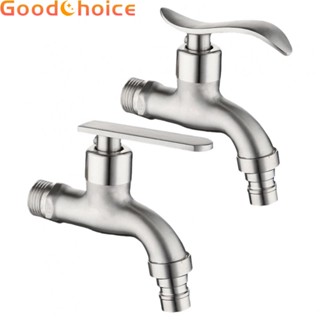 Faucet Staninless Steel Wall Cold Tap Washing Machine Discoloration Durable