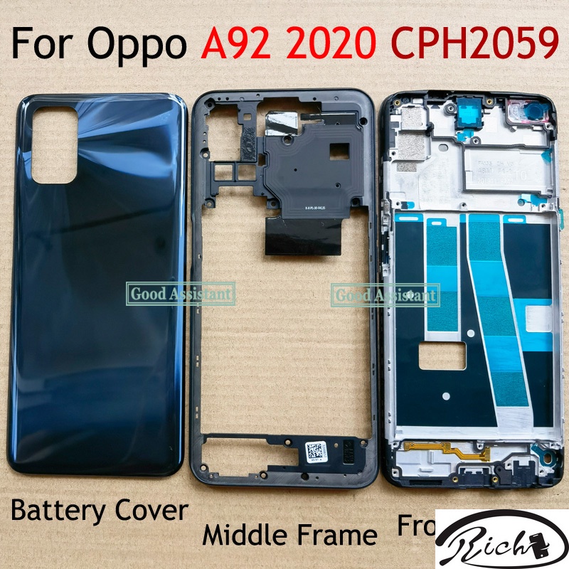 เคสแบตเตอรี่หน้าจอ LCD สําหรับ Oppo A92 2020 CPH2059