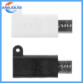 Ann อะแดปเตอร์ Micro USB 2 0 Male To USB 3 1 Type C Female ทนทาน