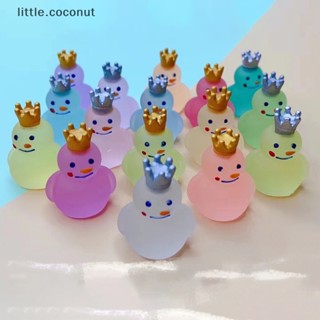 [little.coconut] ราชาหิมะเรืองแสง สําหรับตกแต่งภูมิทัศน์ขนาดเล็ก DIY