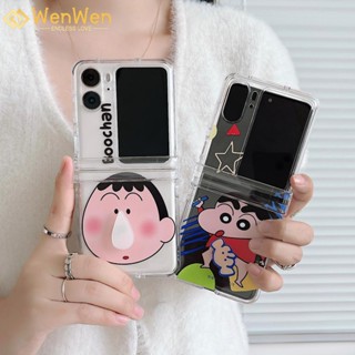 Wenwen เคสโทรศัพท์มือถือแฟชั่น แบบพลิกตั้งได้ ขนาดเล็ก สําหรับ OPPO Find N2