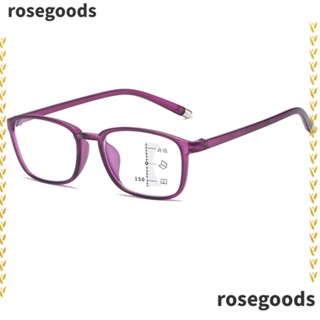 Rosegoods1 แว่นตาอ่านหนังสือ TR90 โฟกัสได้ไกลและใกล้