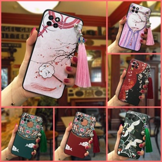 Shockproof Back Cover Phone Case For Itel S23/S665L Chinese Style Durable Waterproof Soft case tassel TPU protective Anti-knock