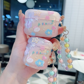 เคสหูฟังบลูทูธ TPU นิ่ม แบบใส กันหาย แต่งตะขอ สําหรับ Apple Airpods 1 2 Pro 3