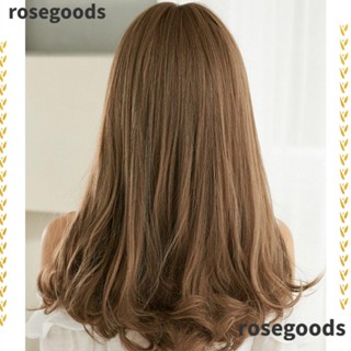 Rosegoods1 วิกผมผู้หญิง หลากสี คุณภาพสูง ความยาวปานกลาง