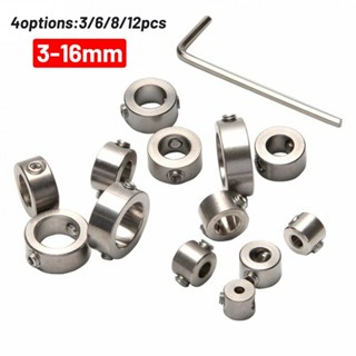 ⚡NEW 8⚡Drill Locators Accessories Collar Set Depth Stopper Ring - Woodworking