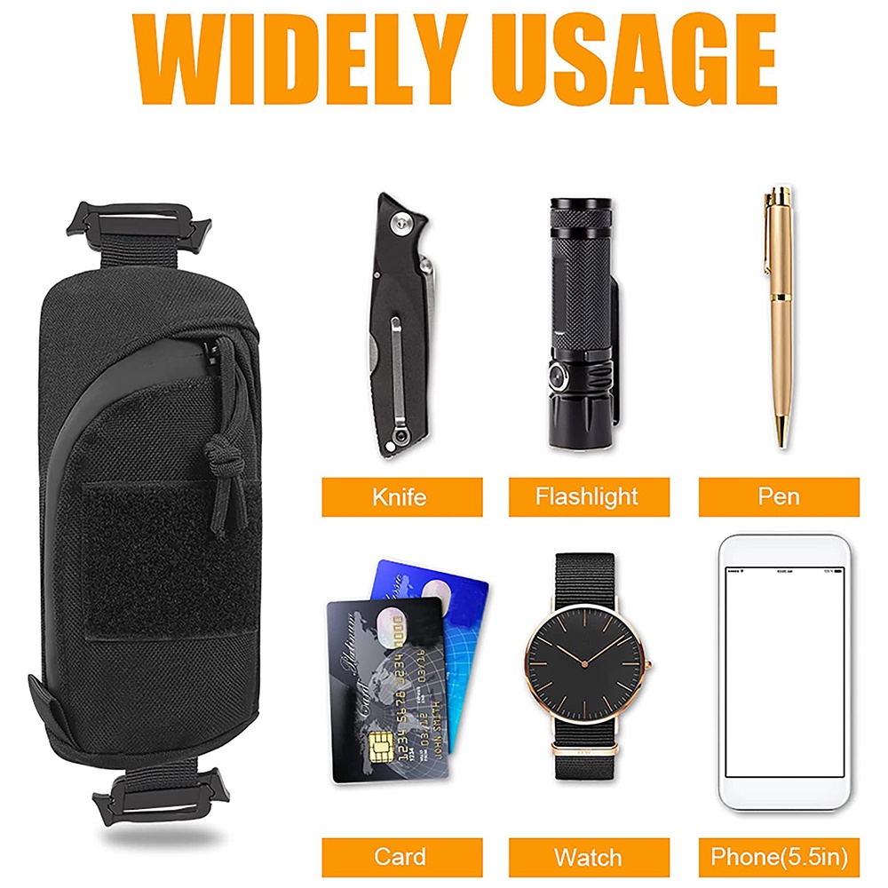 กระเป๋าเข็มขัด Molle สำหรับกระเป๋าเครื่องมือ EDC กลางแจ้ง