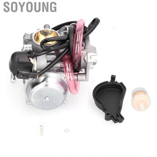 Soyoung Carb Set  Motorcycle Carburetor 5pcs Parts Aluminium Easy To Install Direct Replacement for Arctic  Prowler XT 650 4x4 H1 Automatic 2006‑2007