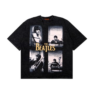 เสื้อยืด พิมพ์ลาย BEATLES OVERSIZE