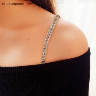 Shakangcool สายโซ่คล้องไหล่ ประดับพลอยเทียม เรียบง่าย สําหรับผู้หญิง 1 คู่ SGL
