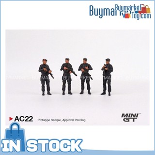 [Authentic] Mini GT 1:64 MGTAC22 Figurine: Mobile Brigade Corps (BRIMOB) ตัวเลข MINI