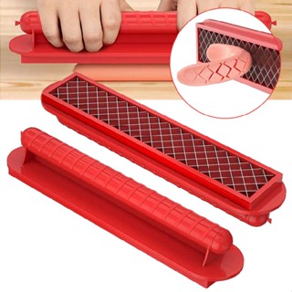 1pc New Hot Dog Cutter Cut Sausage Ham Cutting Tool Kitchen Supplies BBQ Tools