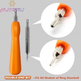 【COLORFUL】Screwdriver Universal 2 In1 Disassembly Durable Hardware Home Magnetic