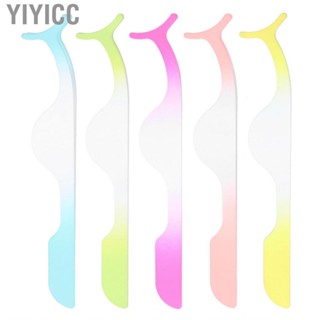 Yiyicc Arc Clamp Mouth Tweezers Moderate Elasticity for Eyelash Beauty Training School