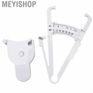 Meyishop Skin Fat Caliper Tester Smoothing Surfaces White Press Type  Accurate Results Prevent Slip Body Measuring Tape for Fitness