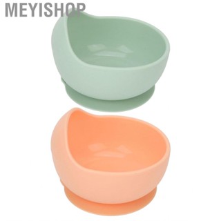 Meyishop Elderly Silicone Bowl Children Portable Safe Soft with Suction Cup  for Home Restaurant Kids Patients