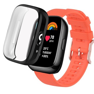 สายนาฬิกาข้อมือซิลิโคน แบบนิ่ม สําหรับ Redmi Watch 3