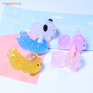 SANRIO [risingmeup] กิ๊บติดผมเรซิ่น เนื้อแมตต์ ลายการ์ตูนซานริโอ้น่ารัก สามมิติ 5 ชิ้น