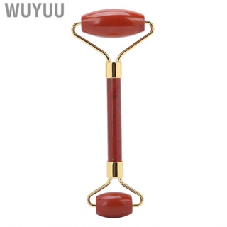 Wuyuu Facial Roller Quartz Durable Double Head Face  For Eyes Chin