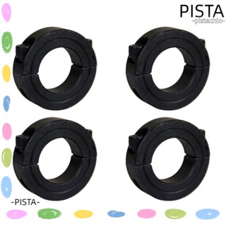 Pista แคลมป์เพลา เหล็กคาร์บอนออกไซด์ 3/4 นิ้ว สีดํา สําหรับล้อยางรถบรรทุก 4 ชิ้น