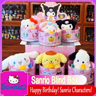 SANRIO จี้ตุ๊กตาฟิกเกอร์ รูปการ์ตูนซานริโอ้ แฮปปี้วันเกิด Kuromi Cinnamoroll Pochacco Kawaii ของเล่นสําหรับเด็ก