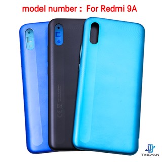 ใหม่ เคสแบตเตอรี่ด้านหลัง ปุ่มปรับระดับเสียง แบบเปลี่ยน สําหรับ Xiaomi Redmi 9A Redmi 9A