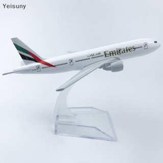 [Yei] โมเดลเครื่องบินโลหะ 1:400 Replica Emirates Airlines 777 ของเล่น สําหรับเด็กผู้ชาย COD