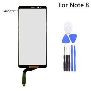 &lt;Dobetter&gt; แผงกระจกหน้าจอสัมผัสดิจิทัล แบบเปลี่ยน สําหรับ Samsung Galaxy S8 Plus Note 8