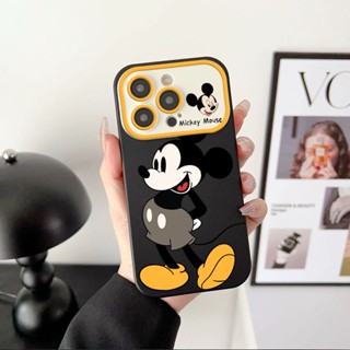 เคสมือถือ แบบนิ่ม ลายมิกกี้เมาส์ สําหรับ Apple 14 Pro Max Iphone 13 Pro 12 11 7p KXP9