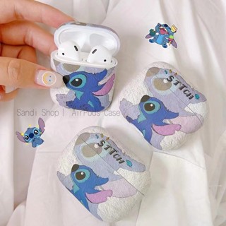 เคสหูฟังบลูทูธไร้สาย แบบนิ่ม ลายการ์ตูน Stitch กันกระแทก สําหรับ AirPods 1 2 3 Pro Pro2 AirPods 3 AirPods 2 Pro2