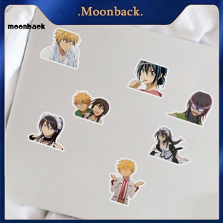 &lt;moonback&gt; สติกเกอร์ ลายการ์ตูน ติดทนนาน สีสันสดใส สําหรับติดตกแต่งคอมพิวเตอร์ สํานักงาน 100 ชิ้น ต่อชุด