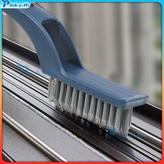 พลาสติก 2-in-1 Gap Deep Windowsill Drain, Hard Bristle Cleaning, Floor Joint Brushing For Bathroom (pinky.th)