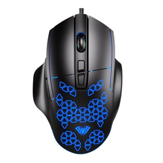 Aula F812 Wired Gaming Mouse Macro Computer Mice with RGB