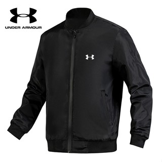 Under.armour [L-5XL] ใหม่ เสื้อแจ็กเก็ตลําลอง คอปกตั้ง ใส่สบาย เป็นมิตรกับผิว แฟชั่นฤดูใบไม้ผลิ และฤดูใบไม้ร่วง สําหรับผู้ชาย 2023