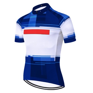 เสื้อกีฬาแขนสั้น ลายทีม Maillot Ciclismo Mujer Camiseta Wielerkleding Heren สําหรับขี่จักรยาน 2023