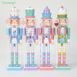 [TinChingT] ตุ๊กตาทหาร แครกเกอร์ 38 ซม. สไตล์วินเทจ สร้างสรรค์ สําหรับตกแต่งบ้าน เทศกาลคริสต์มาส